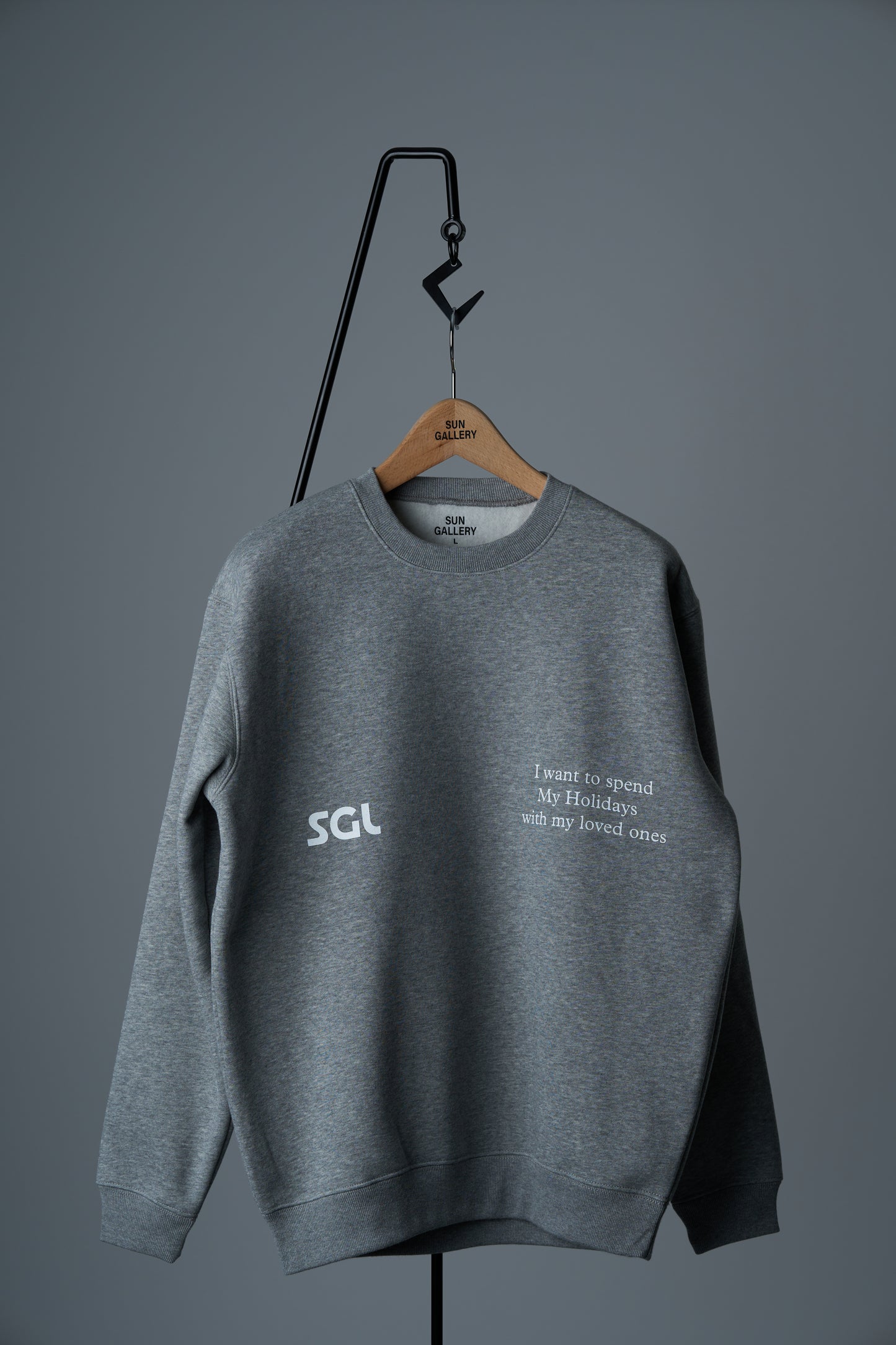 SGL lettered 10ozT/C SWEATSHIRT