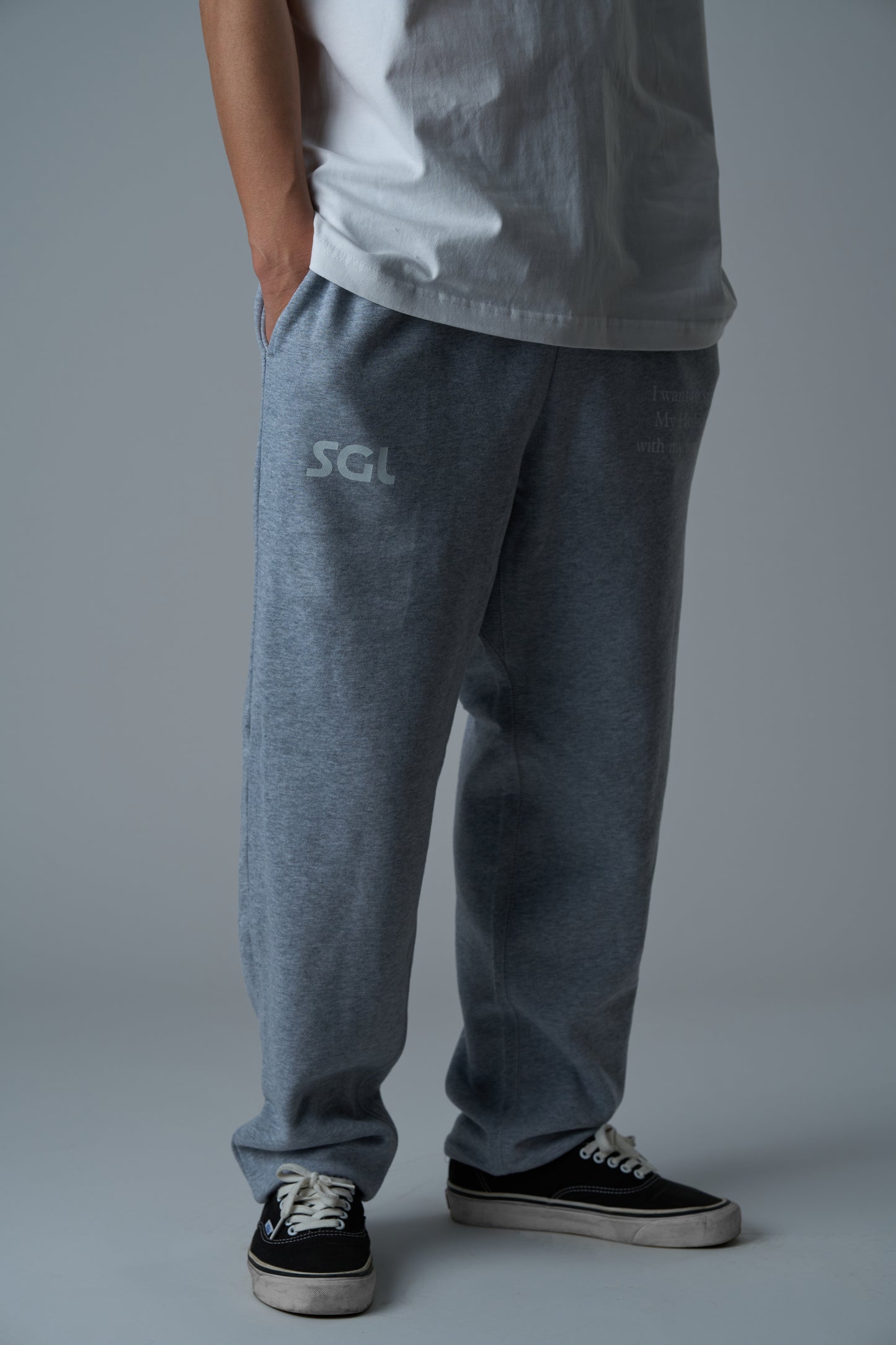 SGL lettered 10oz SWEATPANTS