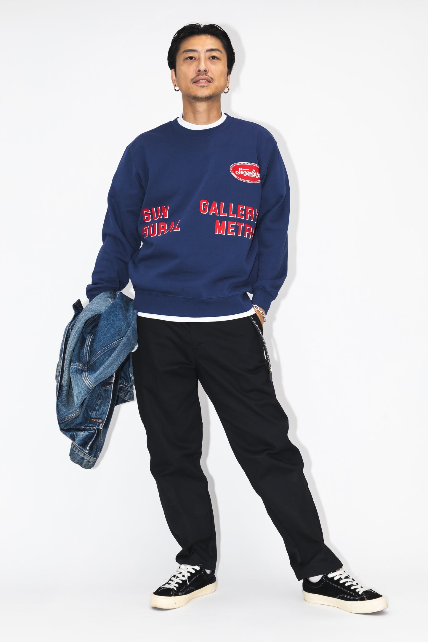 BLOCK LETTERS SWEATSHIRT