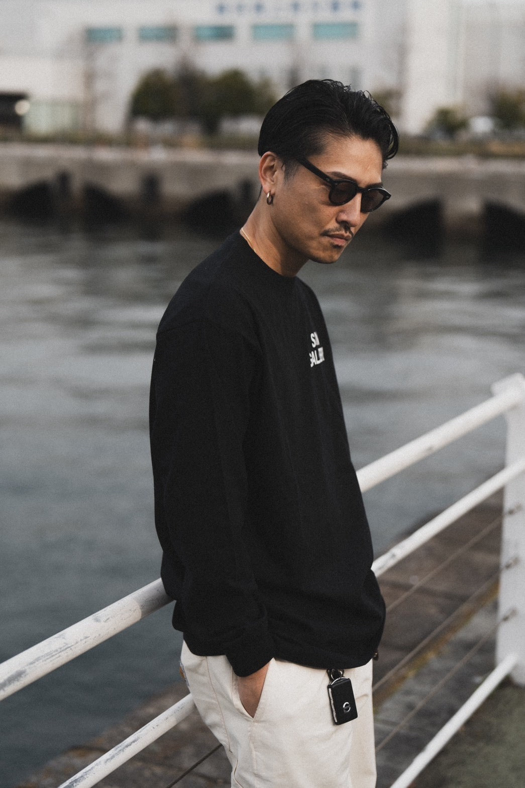 SUN GALLERY LOGO ロングスリーブTシャツ