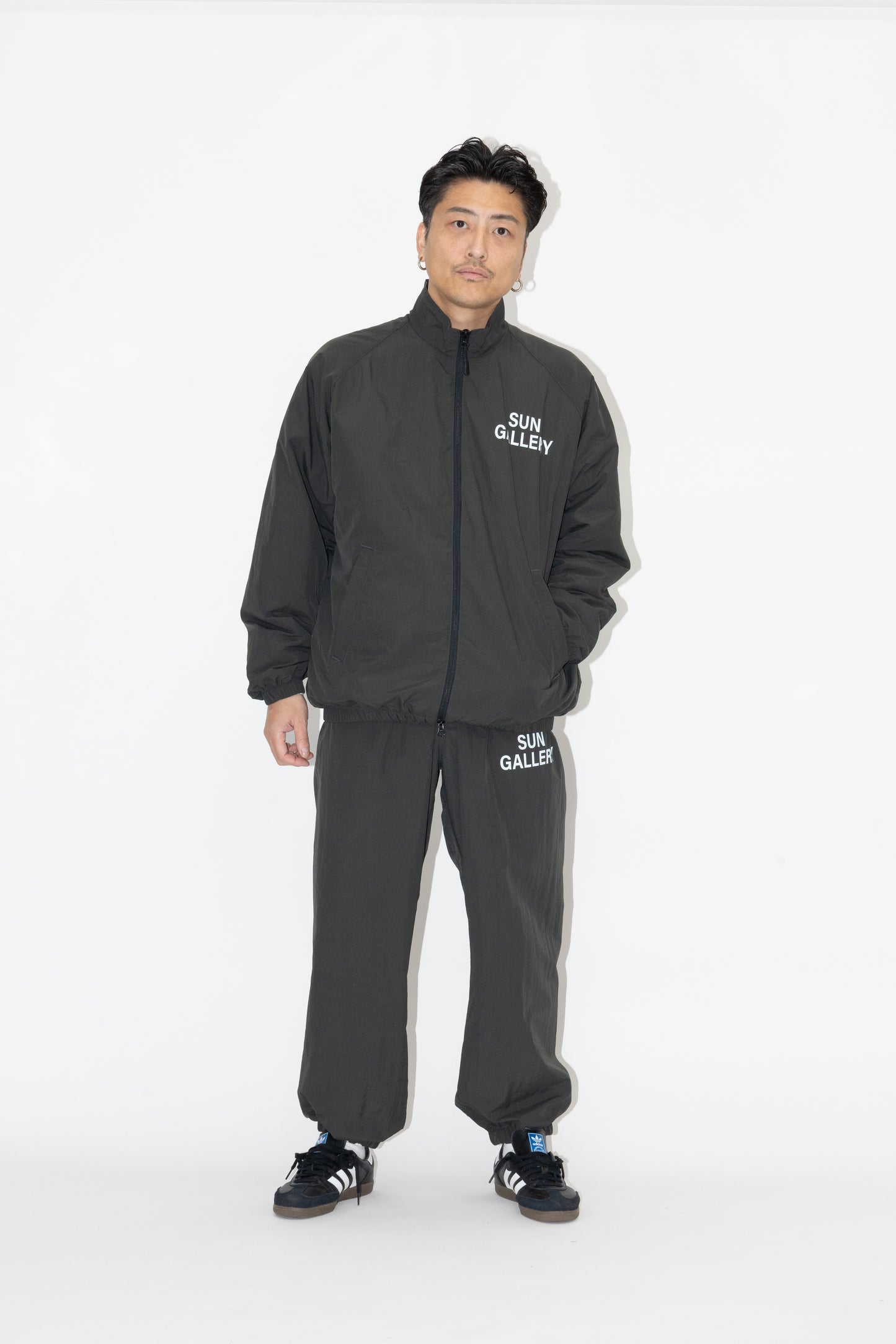 SUNGALLERY NYLON TRACK PANTS