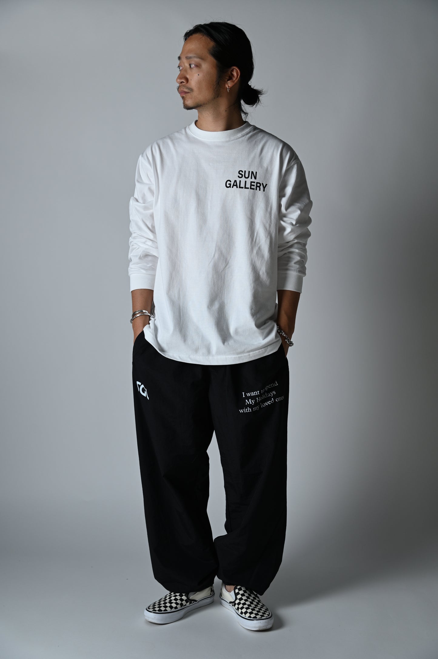 SUN GALLERY LOGO ロングスリーブTシャツ