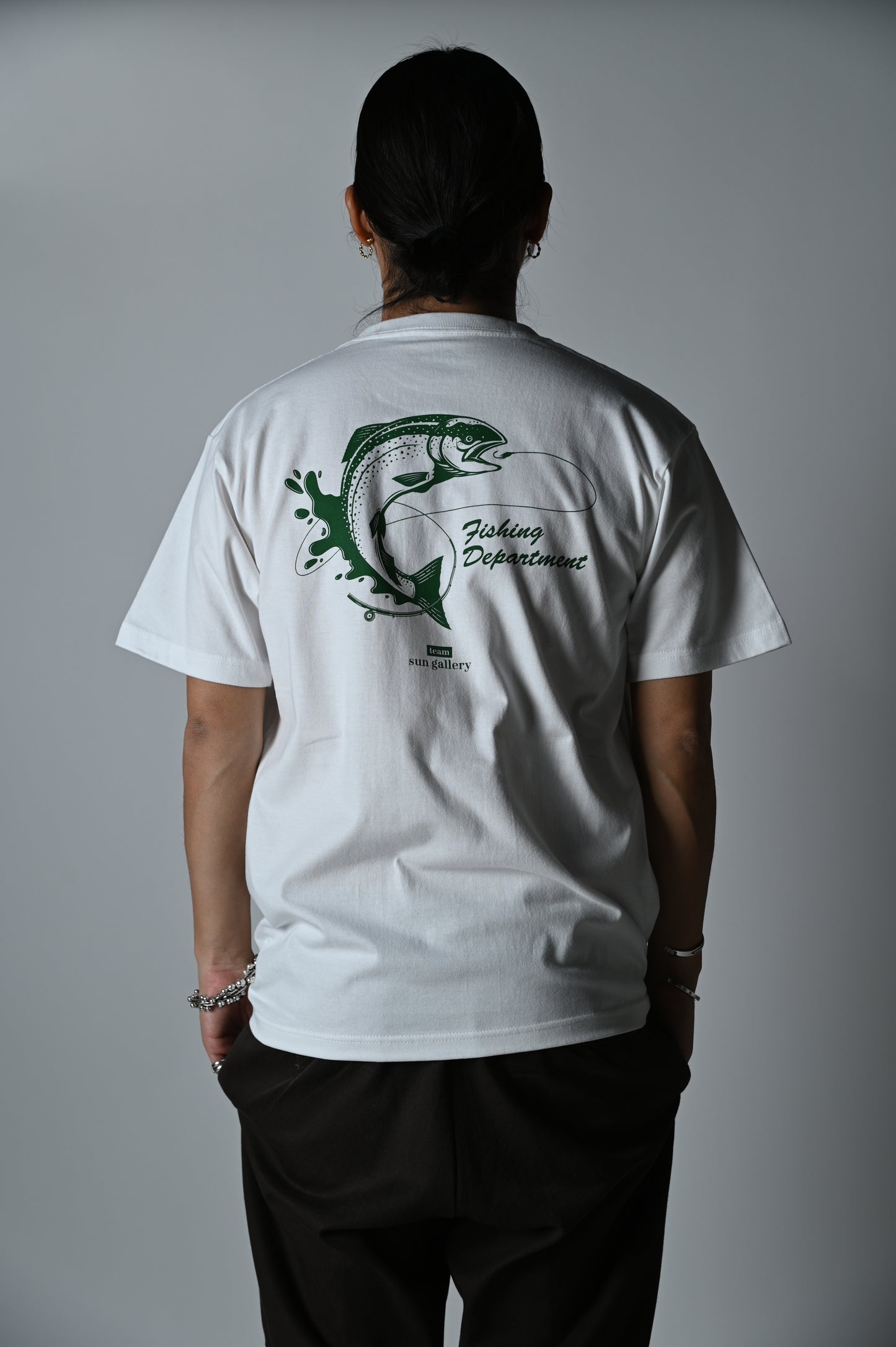 SUN fish T-SHIRT