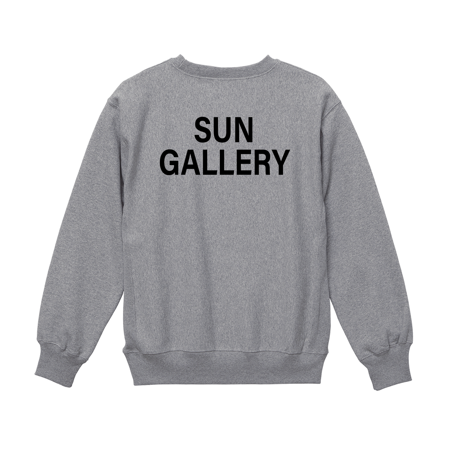 SUN GALLERY LOGO 12oz裏起毛 ヘヴィーウェイトロゴスウェット
