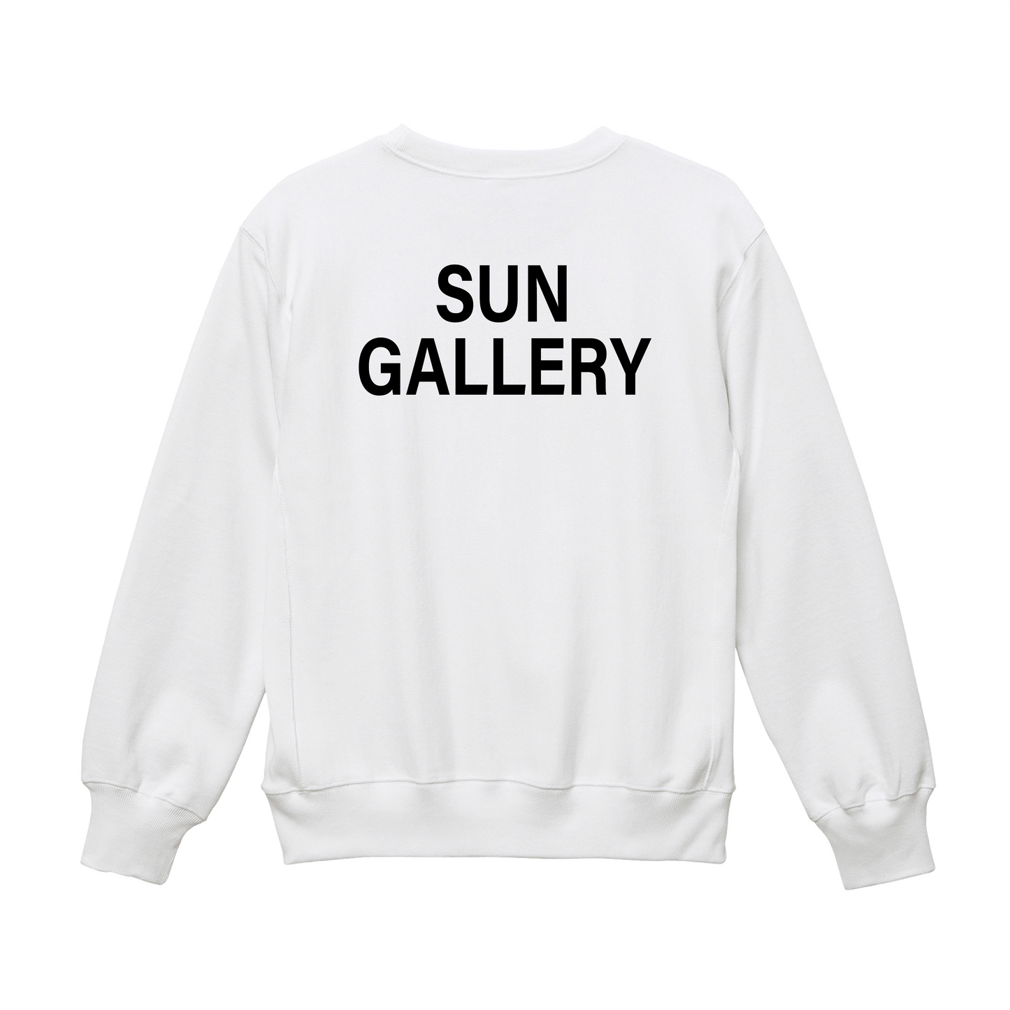 SUN GALLERY LOGO 12oz裏起毛 ヘヴィーウェイトロゴスウェット