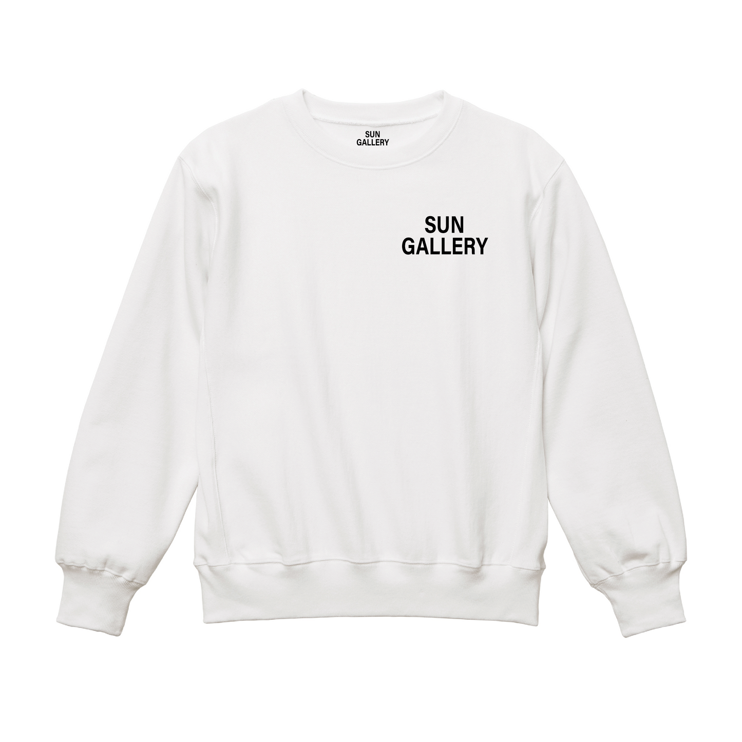 SUN GALLERY LOGO 12oz裏起毛 ヘヴィーウェイトロゴスウェット