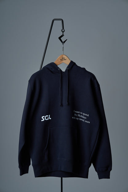 SGL lettered 10ozT/C裏起毛 パーカー