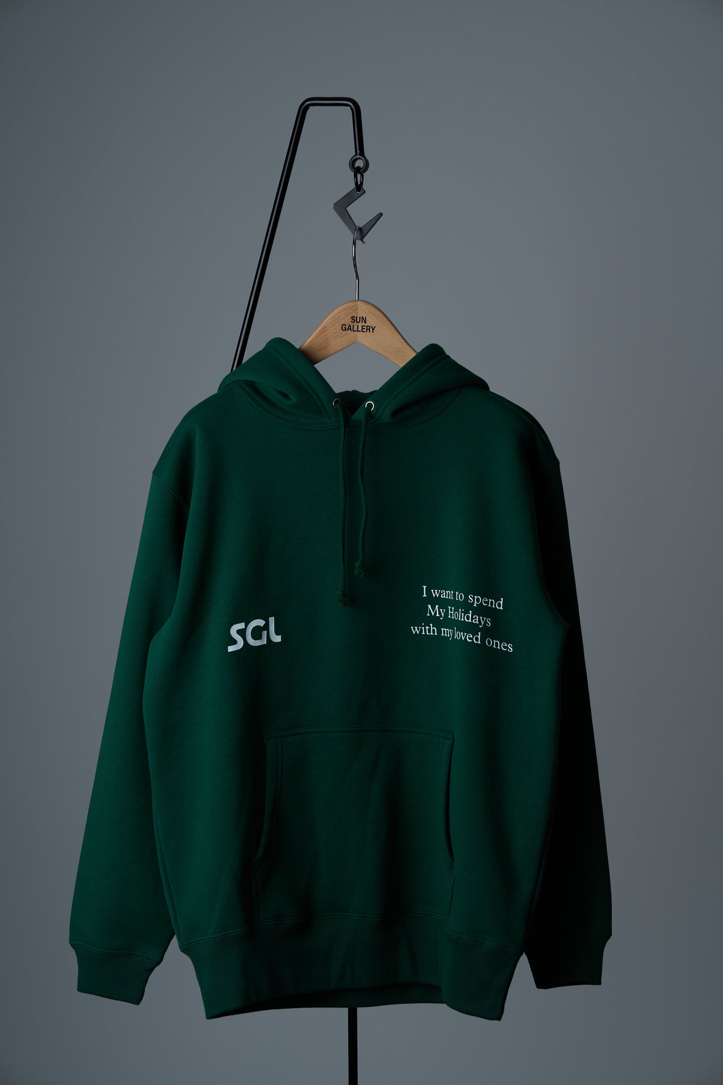 SGL lettered 10ozT/C裏起毛 パーカー