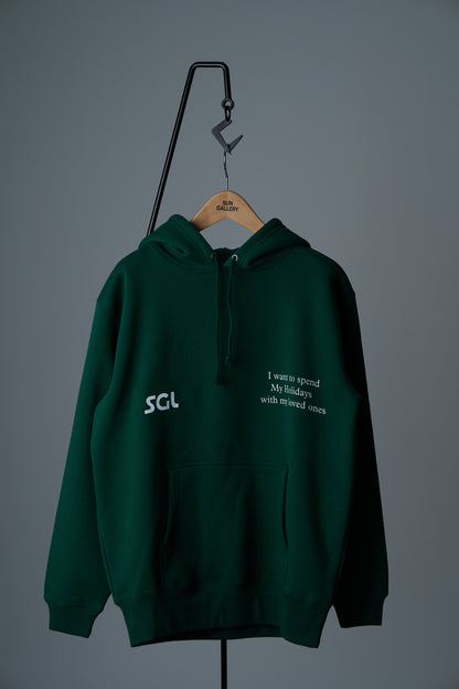 SGL lettered 10ozT/C裏起毛 パーカー