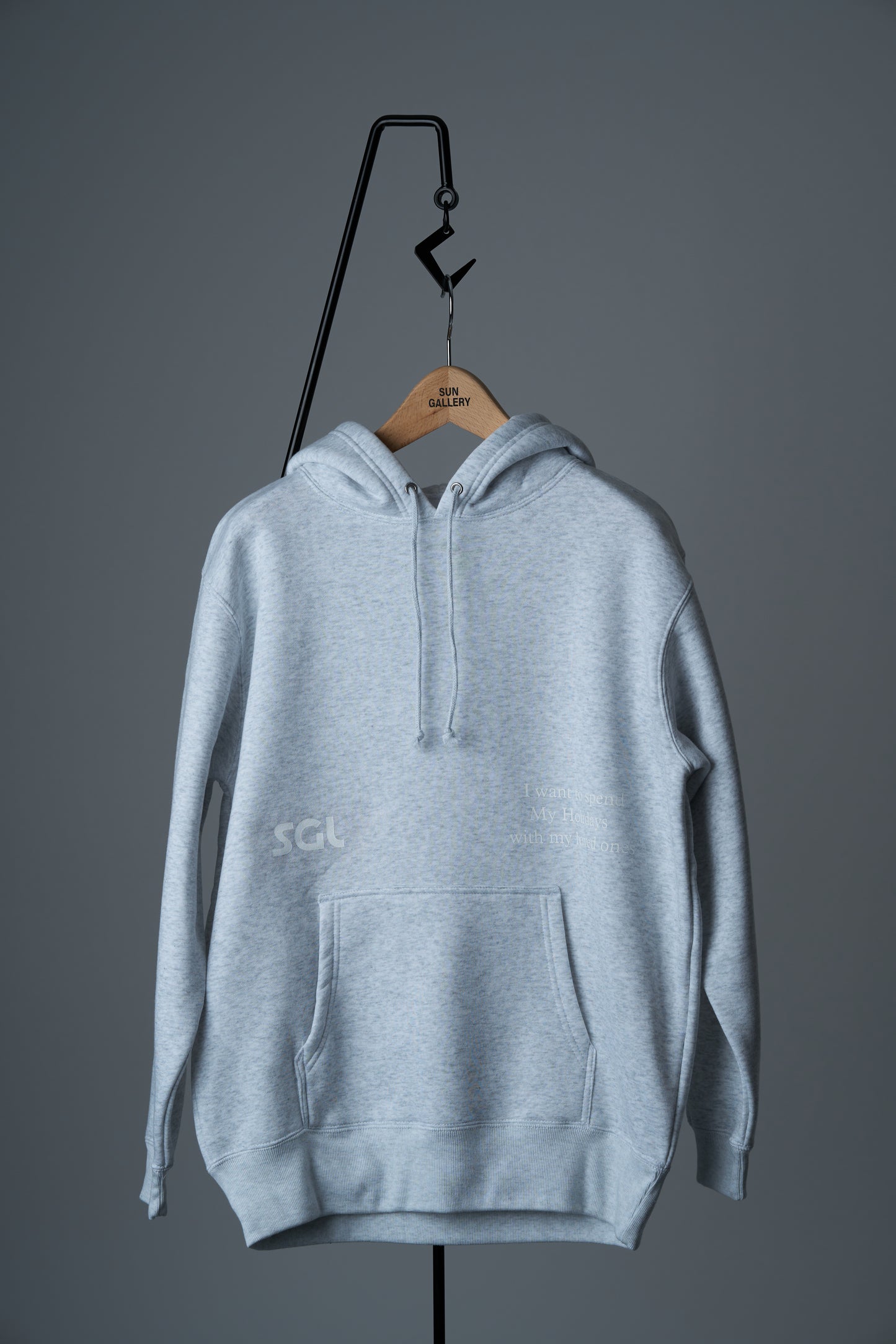 SGL lettered 10ozT/C裏起毛 パーカー
