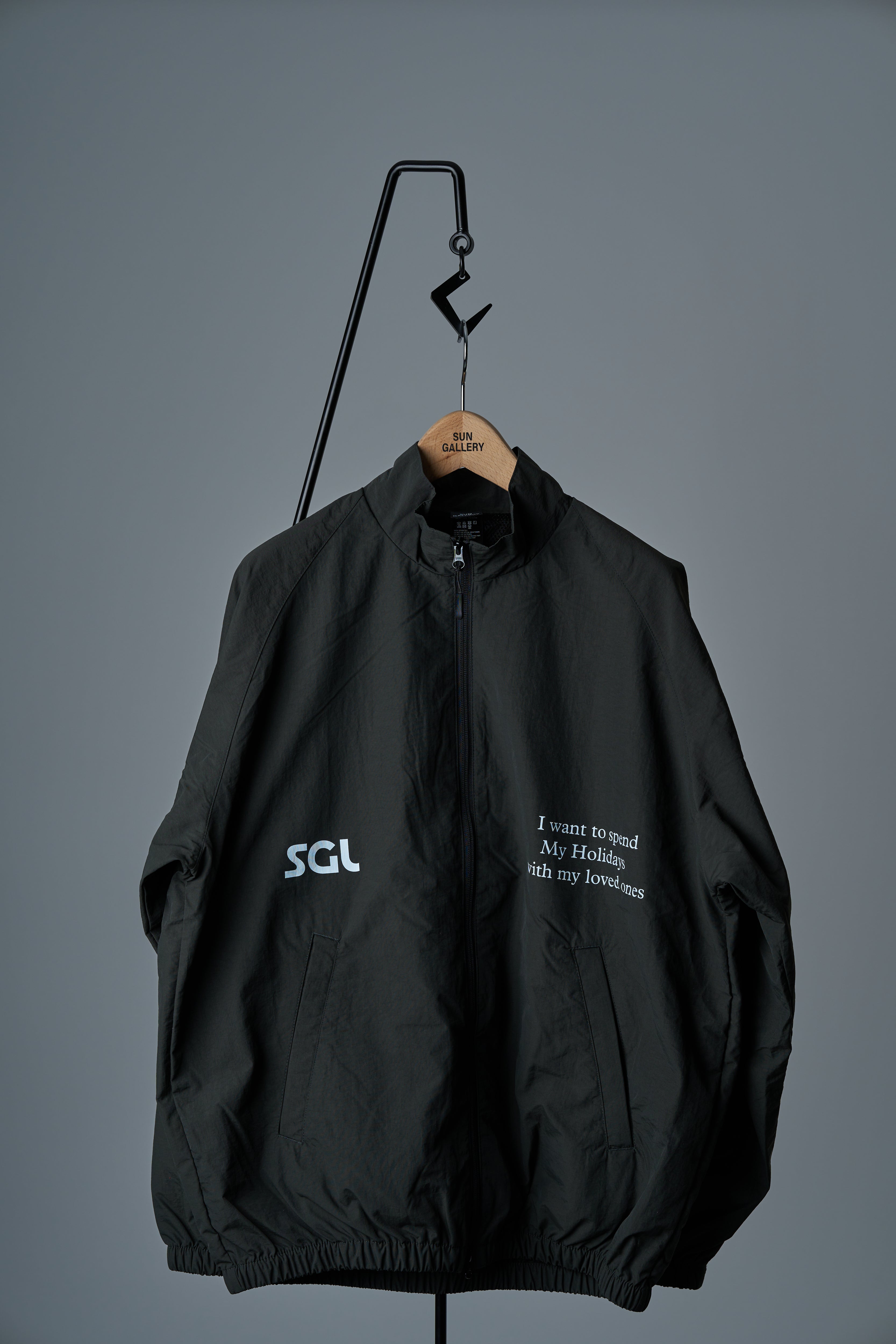 SGL lettered NYLON TRACK JACKET – SUNGALLERY