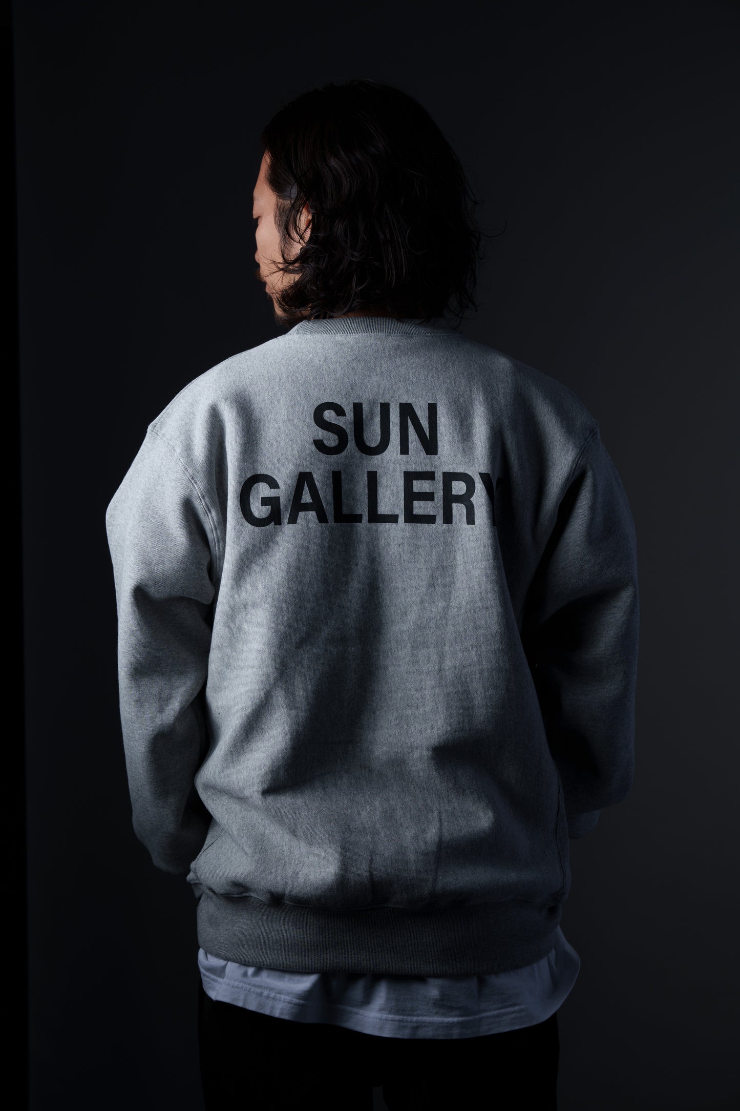 SUN GALLERY LOGO 12oz裏起毛 ヘヴィーウェイトロゴスウェット