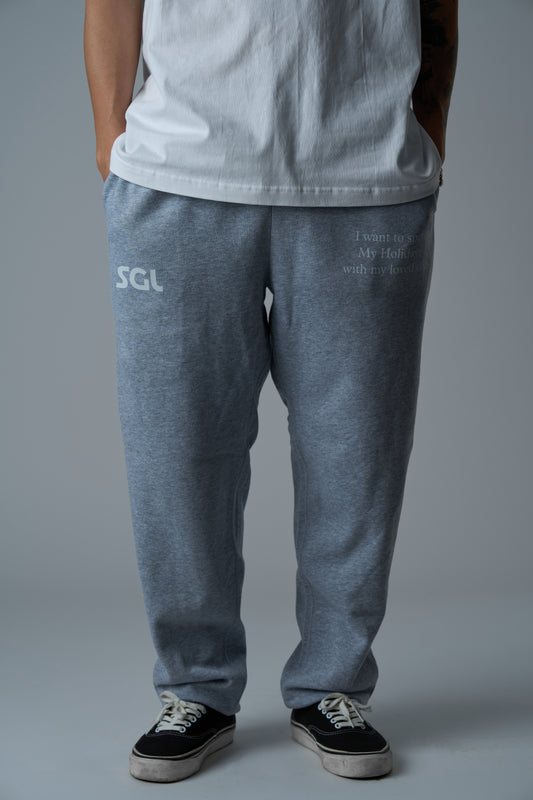 SGL lettered  10oz SWEATPANTS