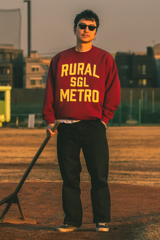 RURALMETRO T/C CREWNECK SWEATSHIRT