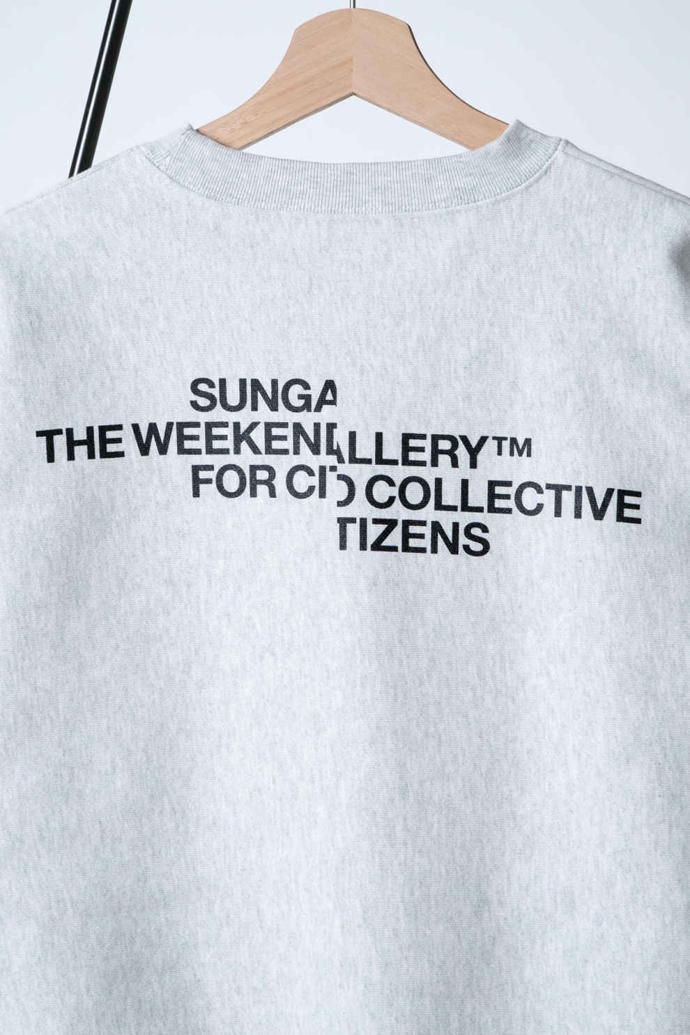HEAVYWEIGHT CREWNECK SWEATSHIRT "SPLIT”