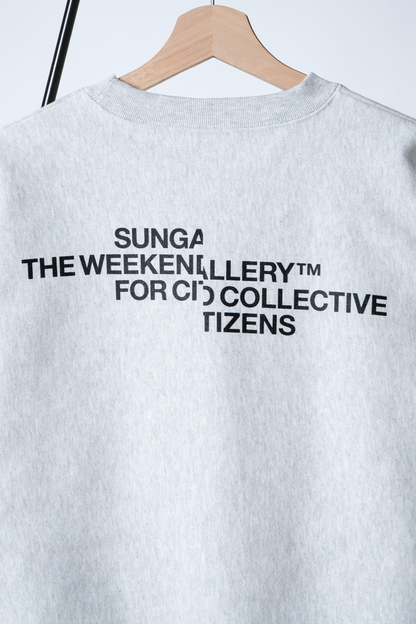 HEAVYWEIGHT CREWNECK SWEATSHIRT "SPLIT”