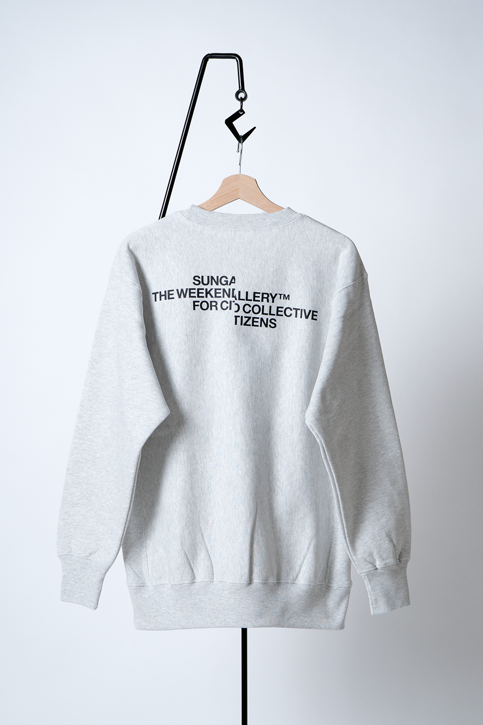 HEAVYWEIGHT CREWNECK SWEATSHIRT "SPLIT”