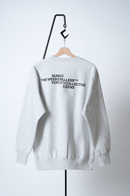 HEAVYWEIGHT CREWNECK SWEATSHIRT "SPLIT”