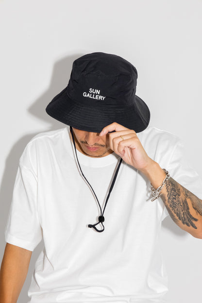 DRY NYLON WIDE BUCKET HAT