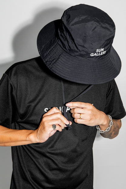 DRY NYLON WIDE BUCKET HAT
