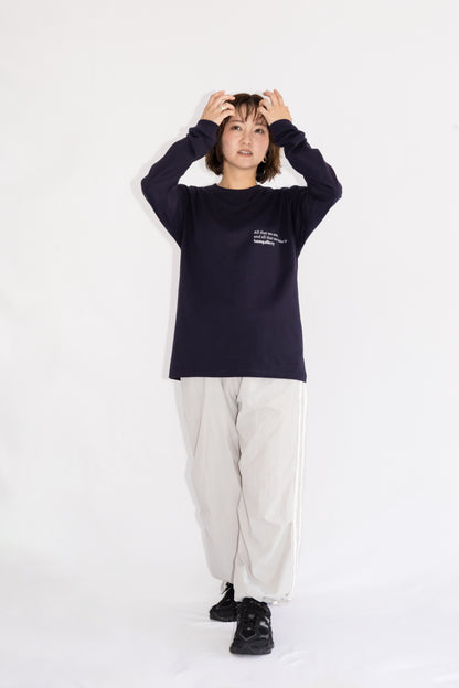 "WE ARE, WE MAKE" LONG SLEEVE T-SHIRT