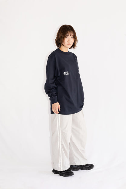 SGL lettered LONG SLEEVE T-SHIRT