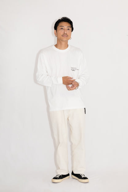 "WE ARE, WE MAKE" LONG SLEEVE T-SHIRT