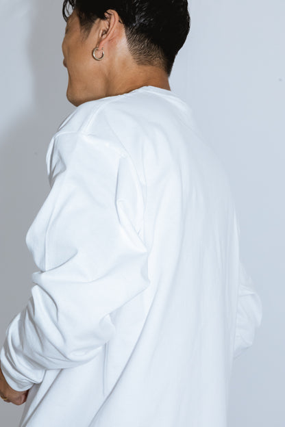 SGL lettered LONG SLEEVE T-SHIRT