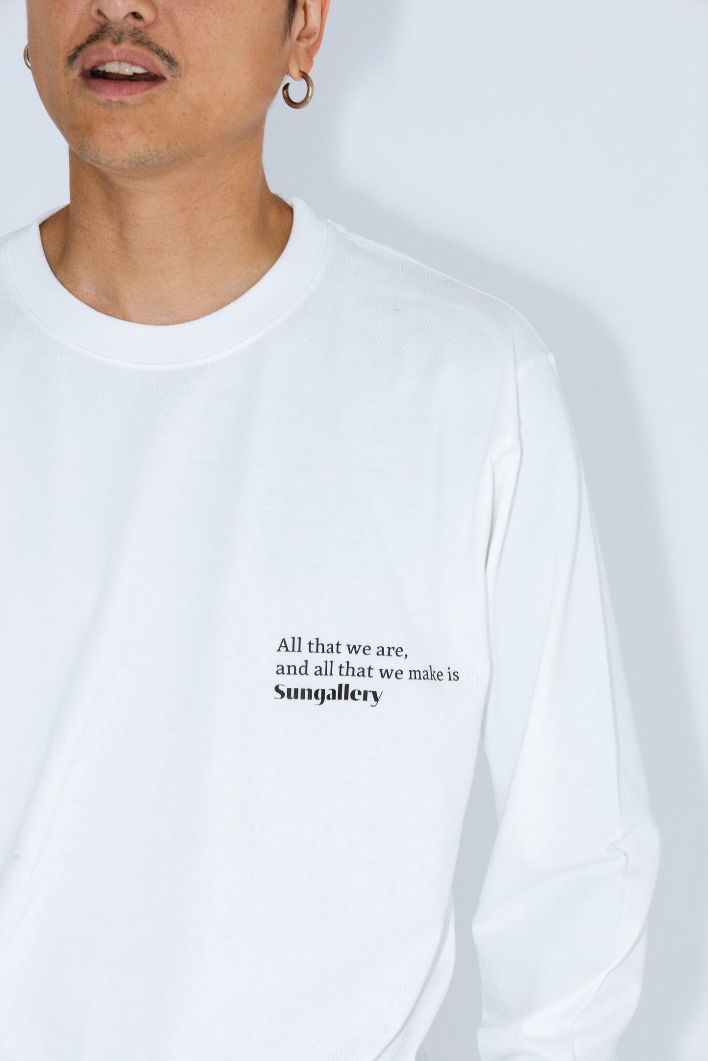 "WE ARE, WE MAKE" LONG SLEEVE T-SHIRT