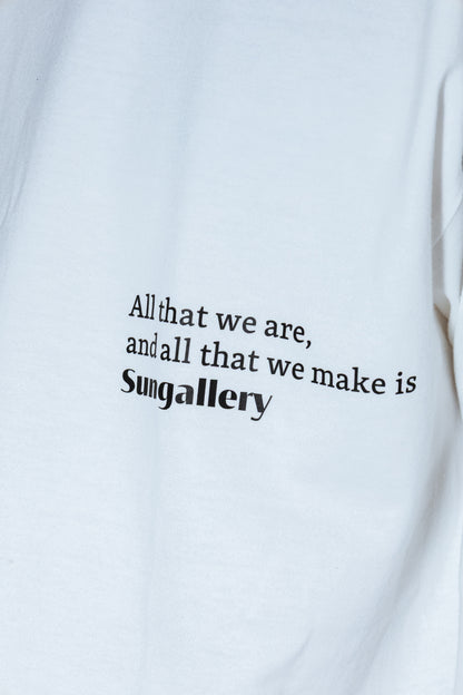 "WE ARE, WE MAKE" LONG SLEEVE T-SHIRT