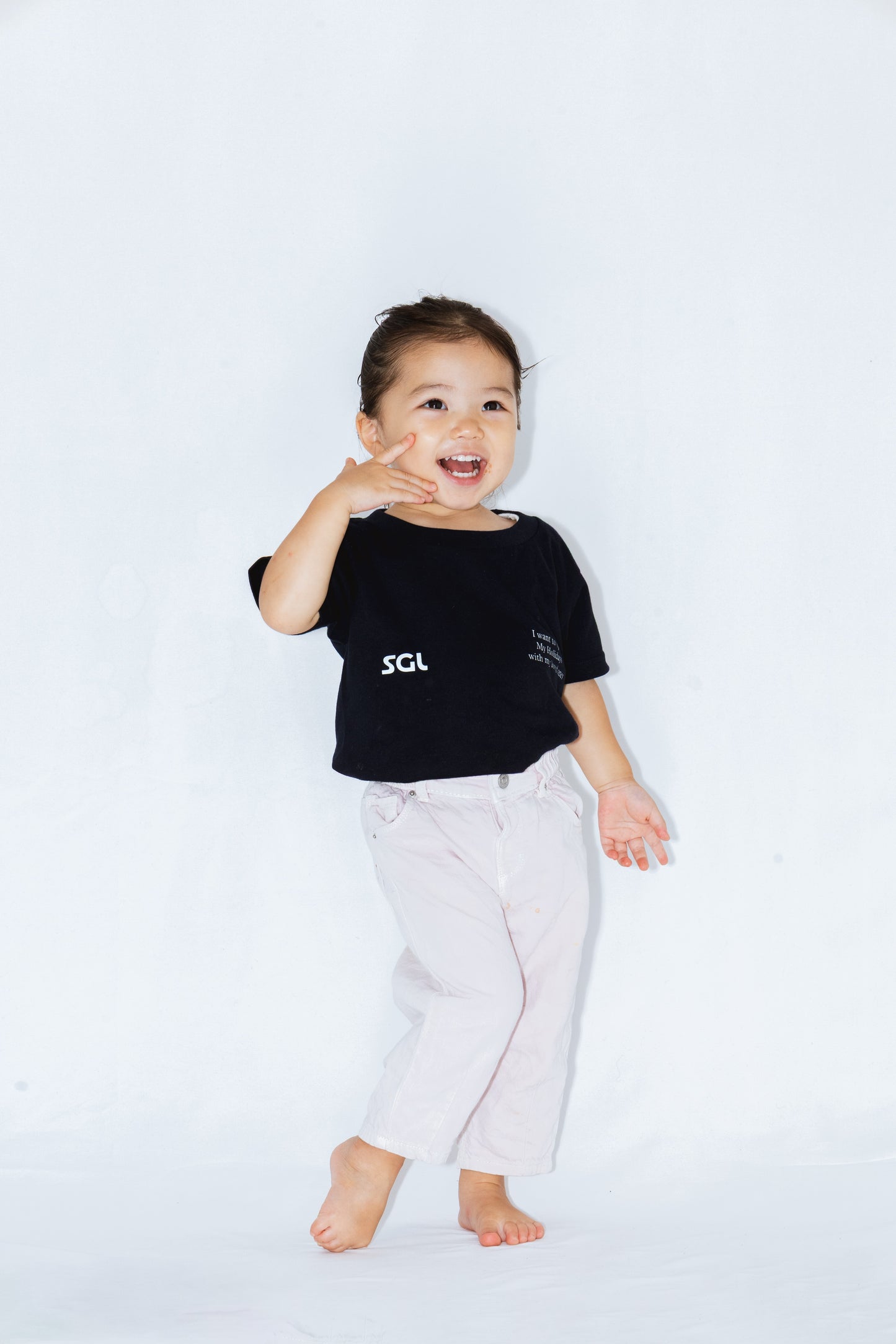 SGL lettered KIDST-SHIRT