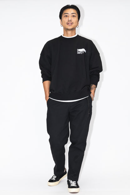 OVERSIZED SWEATSHIRT “SAFETY-PIN”