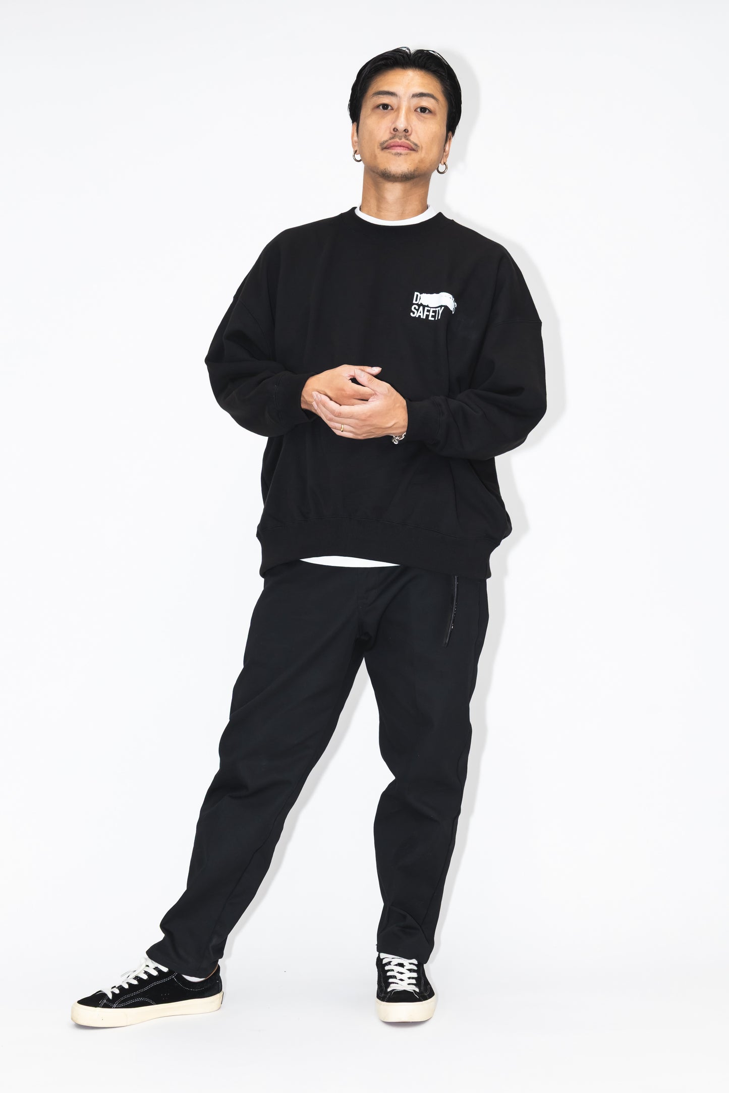 OVERSIZED SWEATSHIRT “SAFETY-PIN”