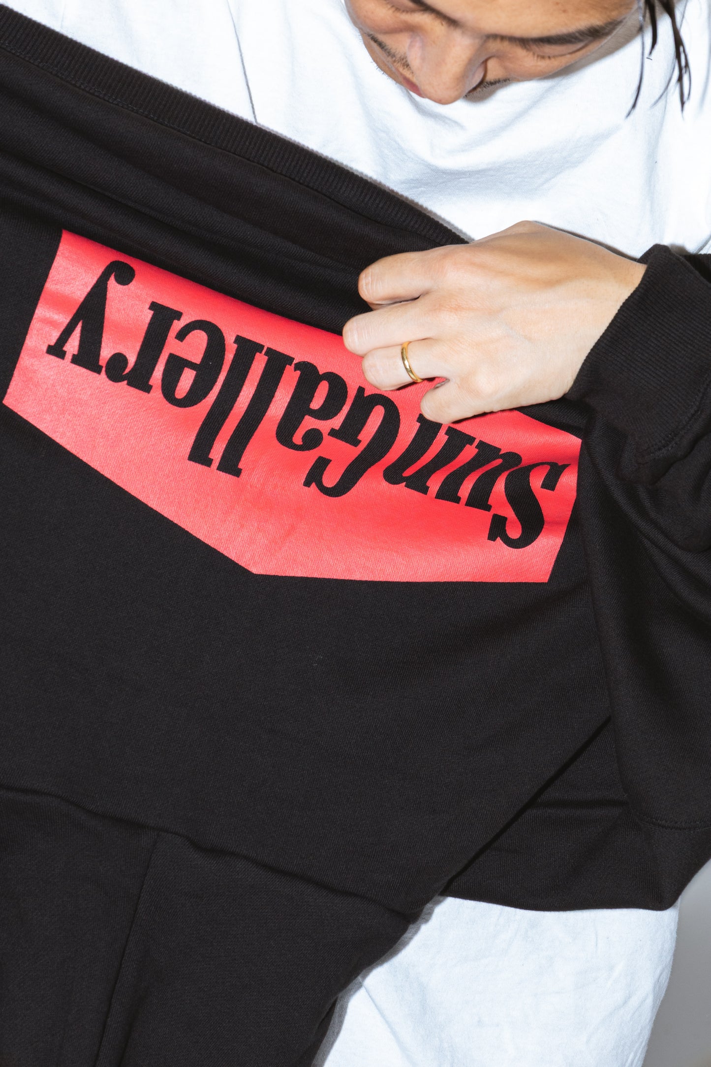 HOUSEHOLD OVERSIZED PULLOVER HOODIE