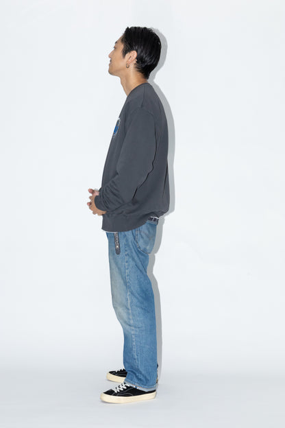 PIGMENT DYED SWEATSHIRT “STARDUST”