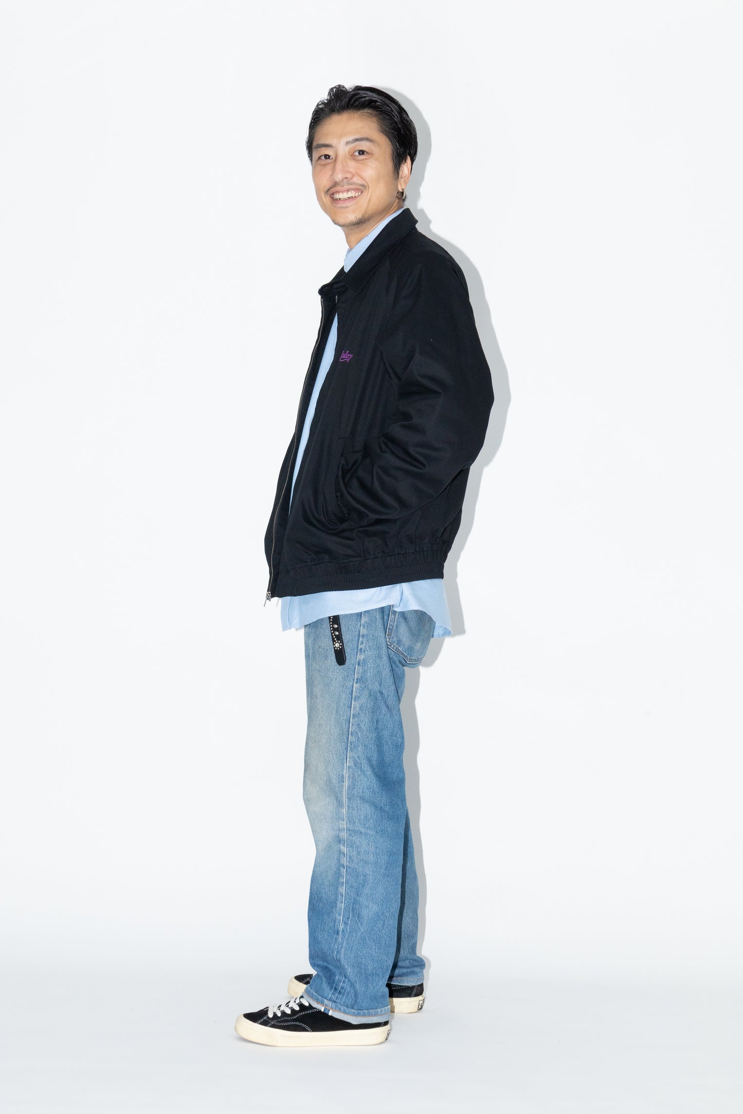 COTTON TWILL DRIZZLER JACKET