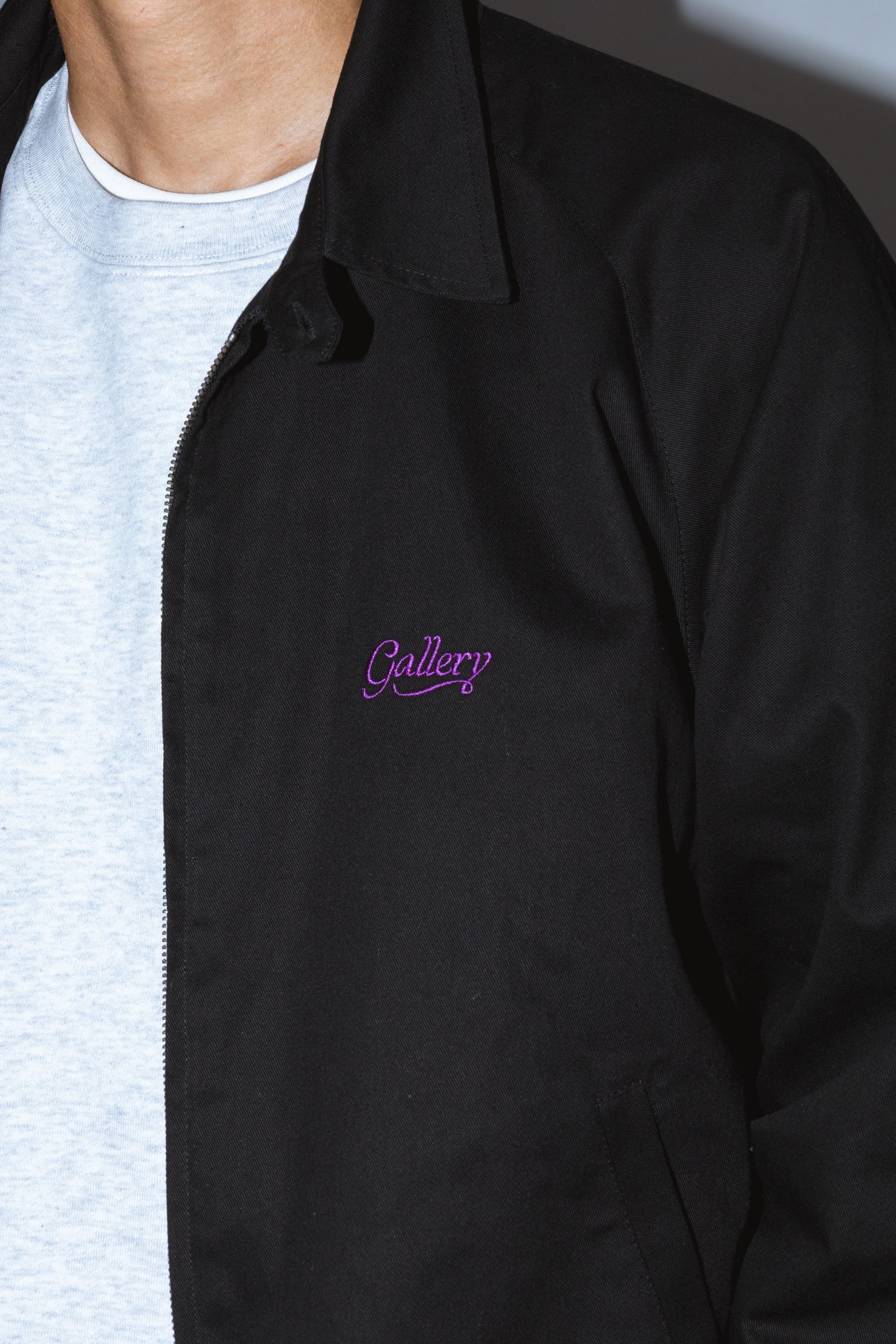 COTTON TWILL DRIZZLER JACKET