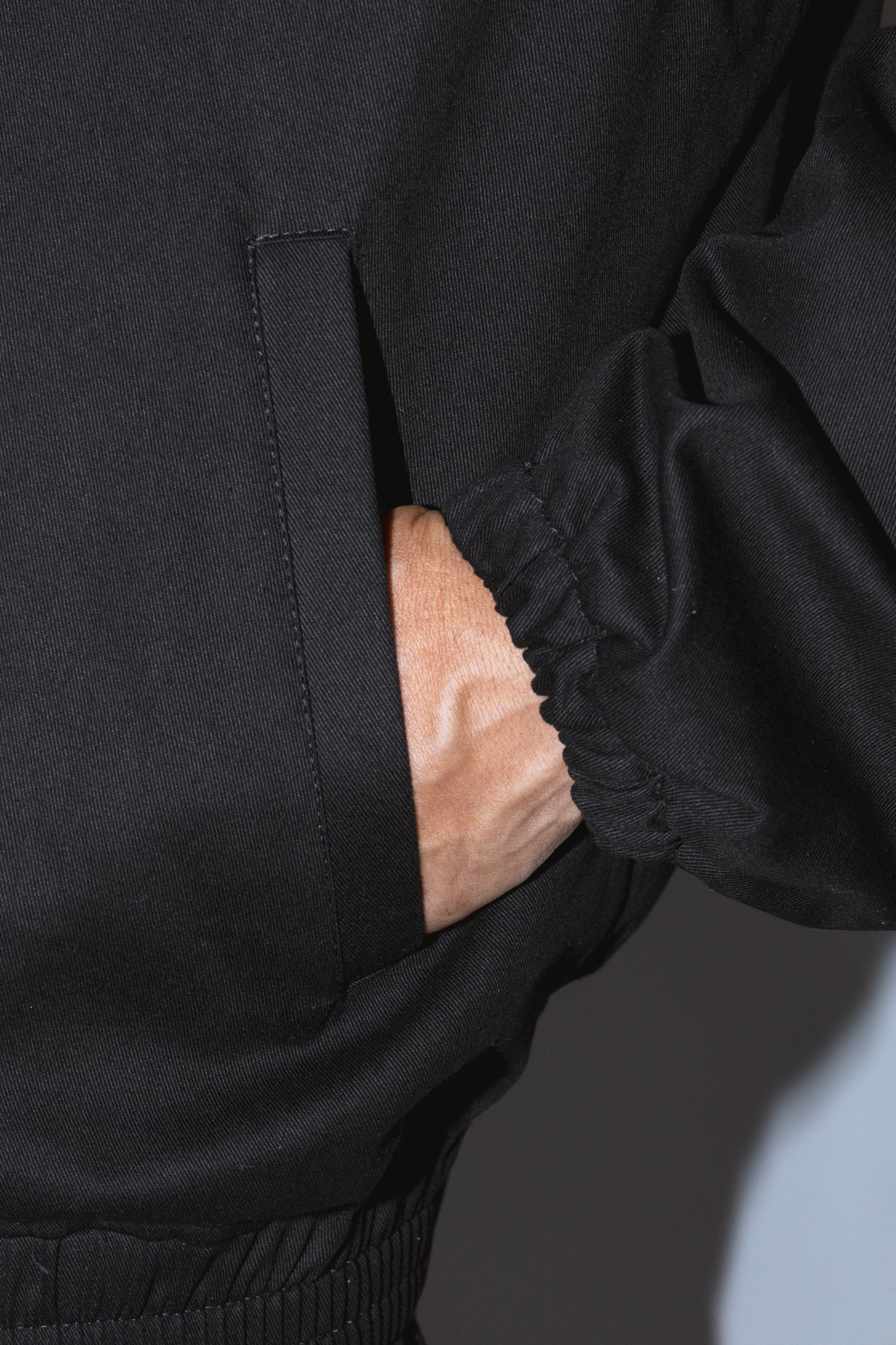 COTTON TWILL DRIZZLER JACKET