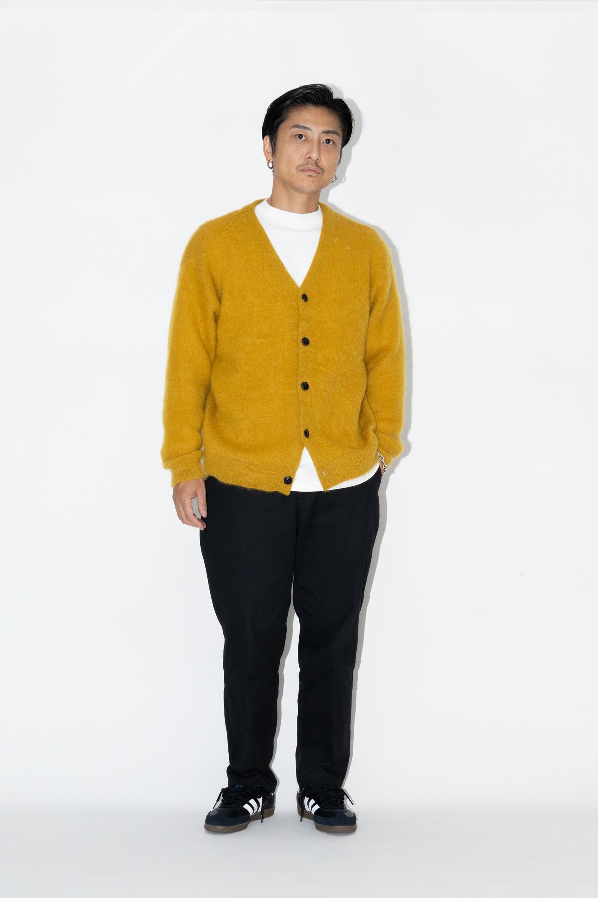 SHAGGY MOHAIR CARDIGAN 