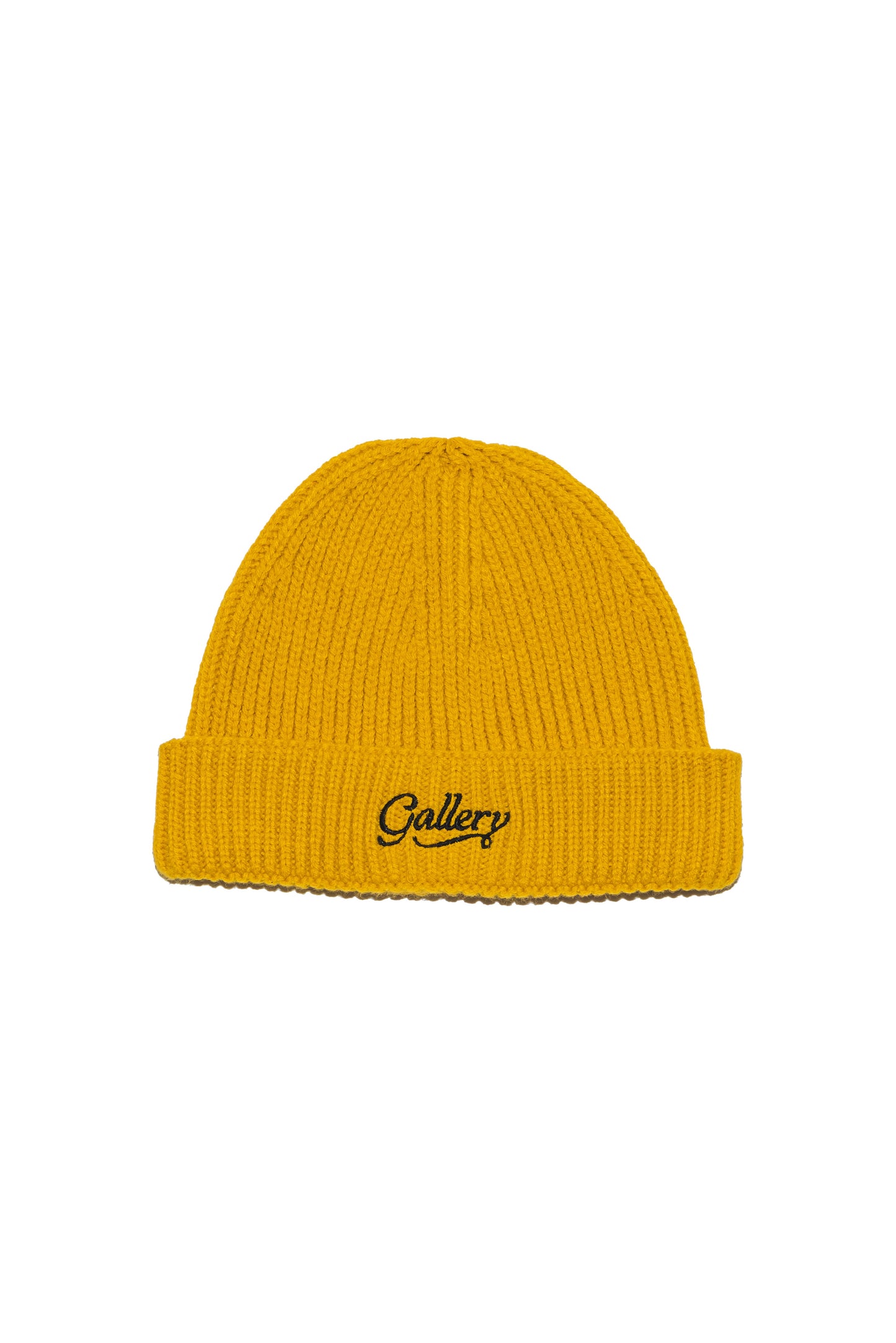 RIBBED SHORT BEANIE