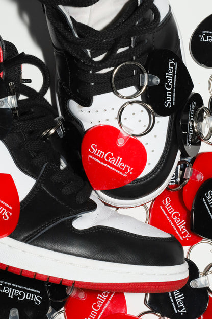 SUNGALLERY HEART SHAPE KEYTAG "RED"