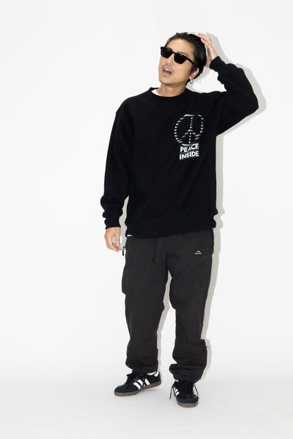 CREWNECK SWEATSHIRT “PEACEFUL MIND“