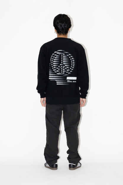 CREWNECK SWEATSHIRT “PEACEFUL MIND“