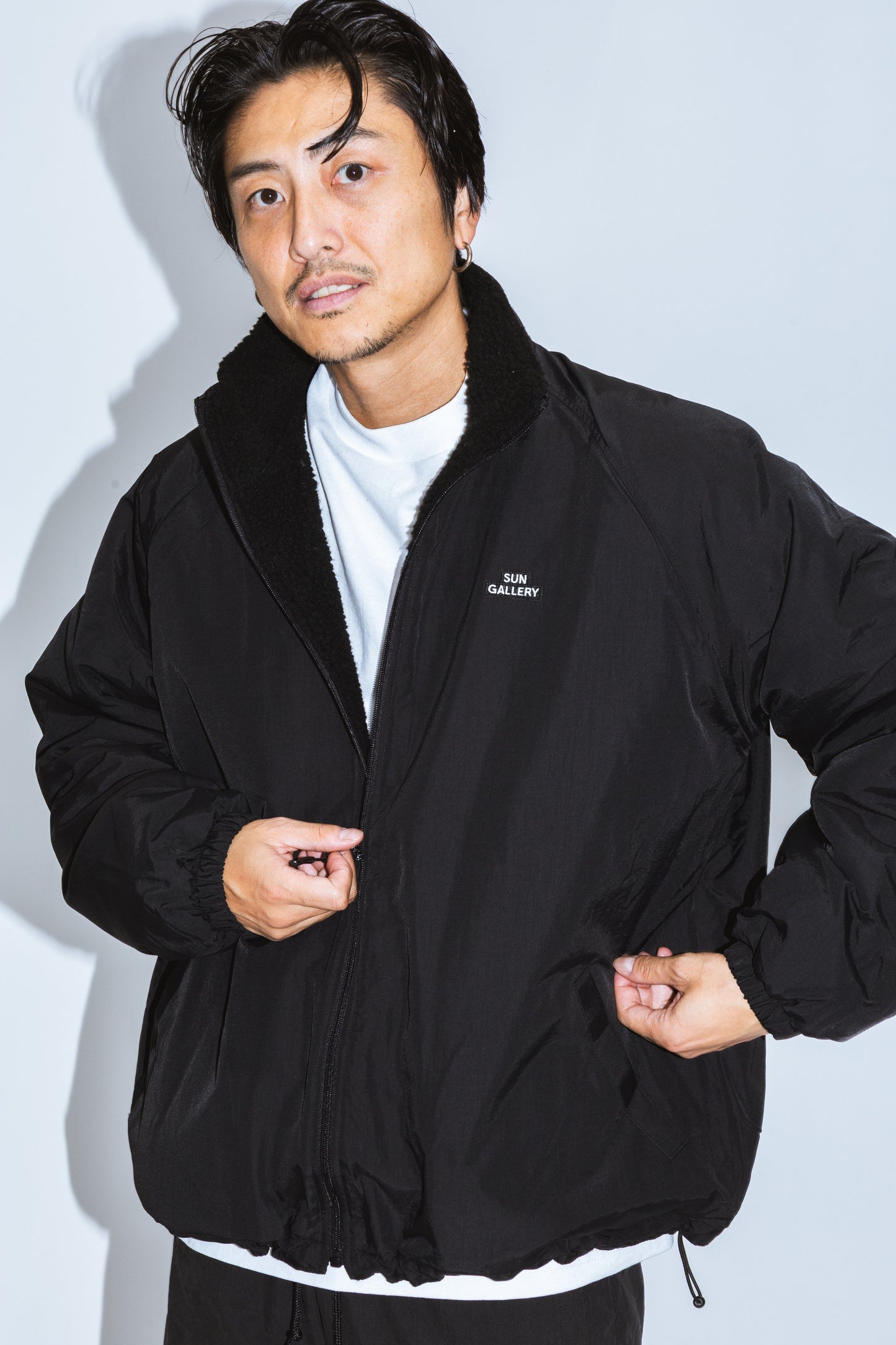 NYLON-BOA REVERSIBLE JACKET