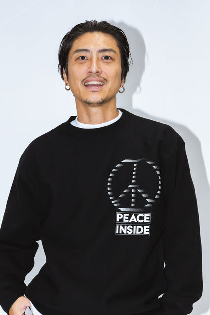 CREWNECK SWEATSHIRT “PEACEFUL MIND“