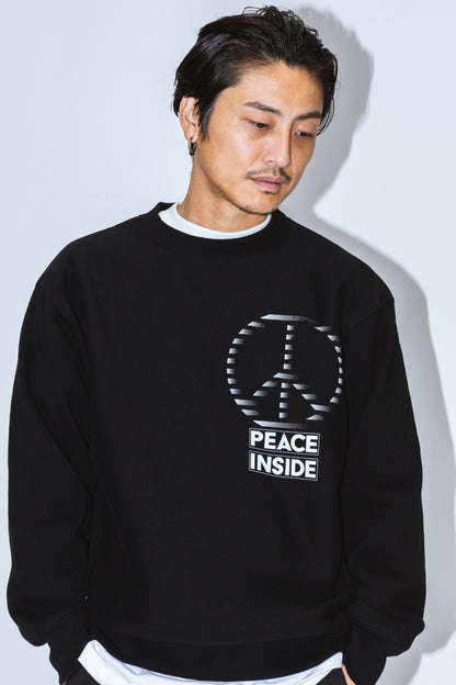 CREWNECK SWEATSHIRT “PEACEFUL MIND“