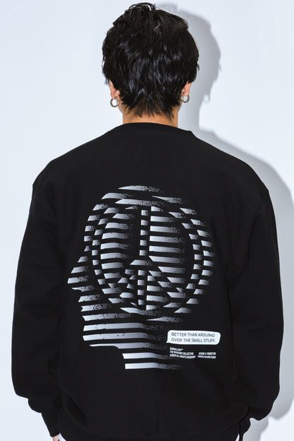 CREWNECK SWEATSHIRT “PEACEFUL MIND“