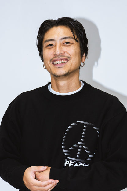 CREWNECK SWEATSHIRT “PEACEFUL MIND“