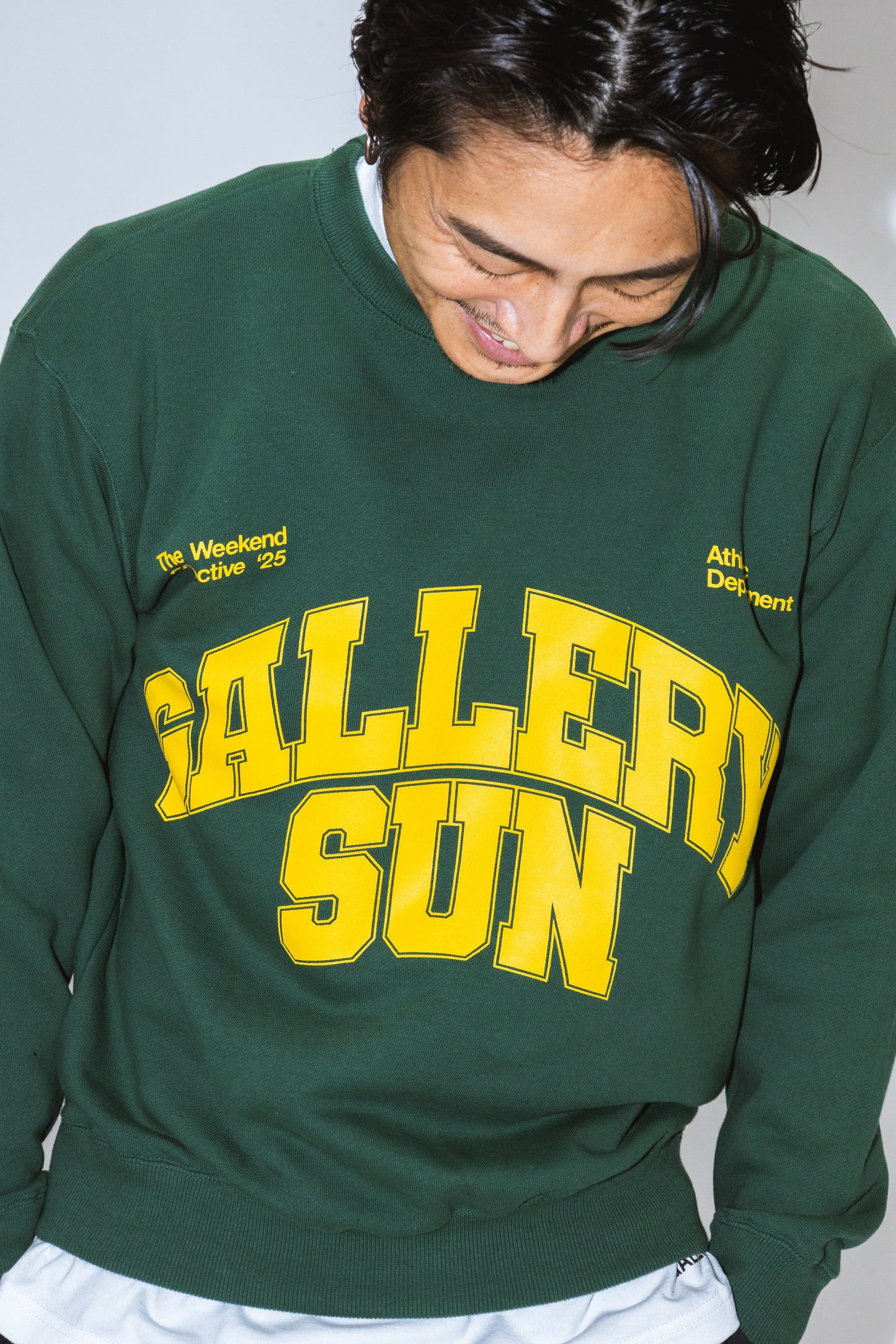 VARSITY CREWNECK SWEATSHIRT