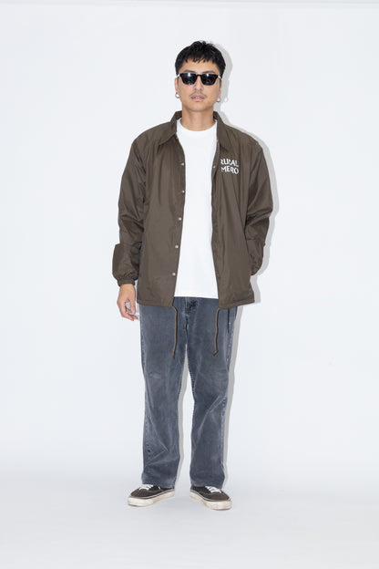 NYLON COACH JACKET "RIBBON"